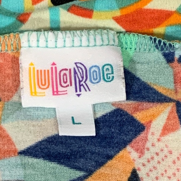 Lularoe Geometric Maxi Skirt Simply Comfortable - Picture 4 of 6